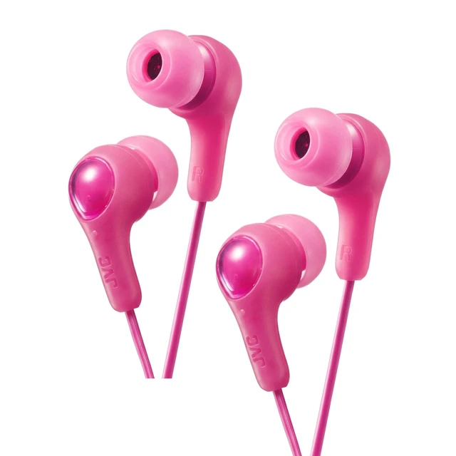 Main image of Gumy Earbuds Powerful Sound Secure Fit Silicone Ear Pieces Pink