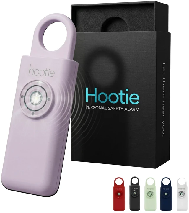 Main image of Personal Safety Alarm for Women, Men and Kids 130dB Personal Alarm Keychain, Pull Pin Safety Alarm Keychain with Strobe Light, Self-Defense Alarm for Campus, Travel and Running Lavender
