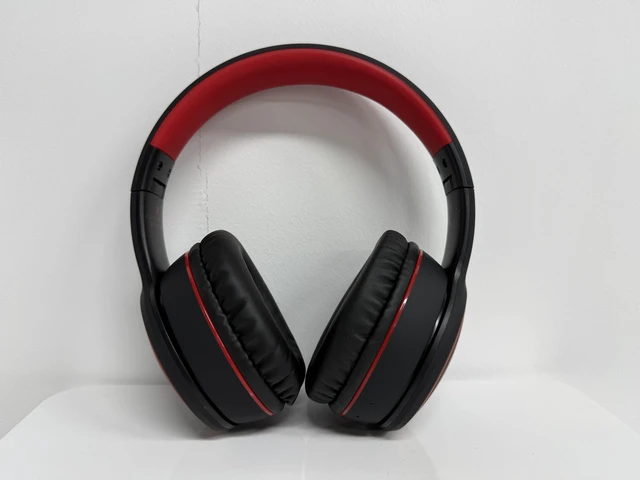 Alt view image 2 of 7 - B10 Bluetooth Headphones Over Ear, 2 EQ Music Modes(Normal/Bass) and 50H Playtime Wireless Headphones with Mic, Lightweight Folding HiFi Stereo Headset for iPad/Travel/Tablet/PC/Home (Black)