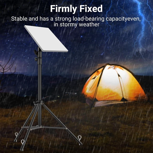 Alt view image 6 of 7 - Starlink Mini Tripod Mount with 360° Gimbal All-Terrain Dish Stand Kit, For RV, Camping, Hiking, Job Sites