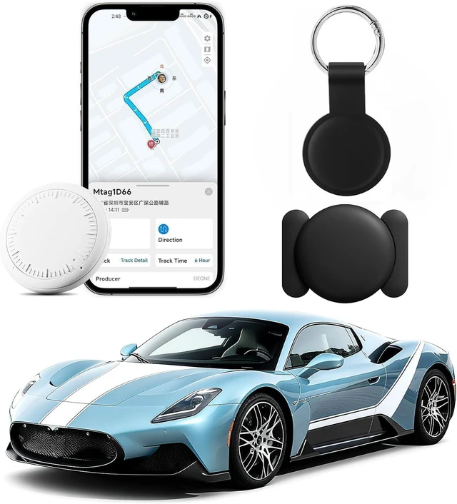 Main image of GPS Tracker for Vehicles,Tracking Devices for Cars Hidden,No Monthly Fee Tracker Device for Vehicles,Magnetic GPS Locator Real-Time Tracking(Work with iOS and Android),For Kids,Luggage,Pet,Keychains