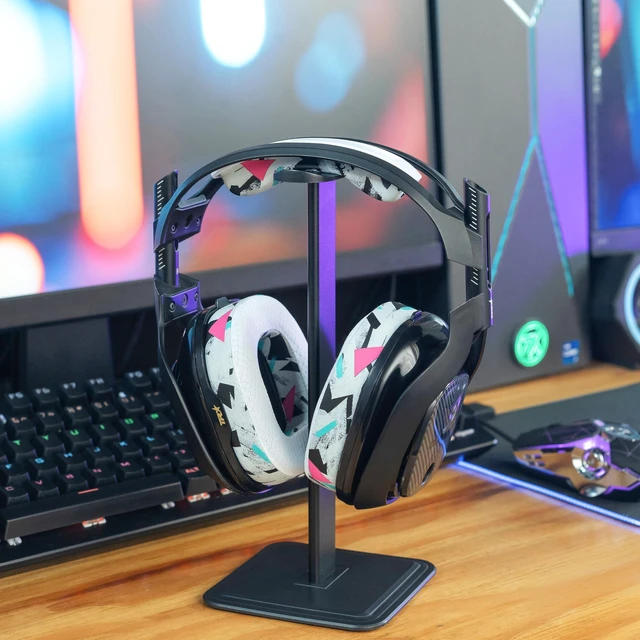 Alt view image 3 of 7 - Mod Kit A40 - Earpads & Headband Replacement for Astro A40 Gen 4 & TR Made by Wicked Cushions Cooling Gel, Enhanced Comfort & Durability 90's White