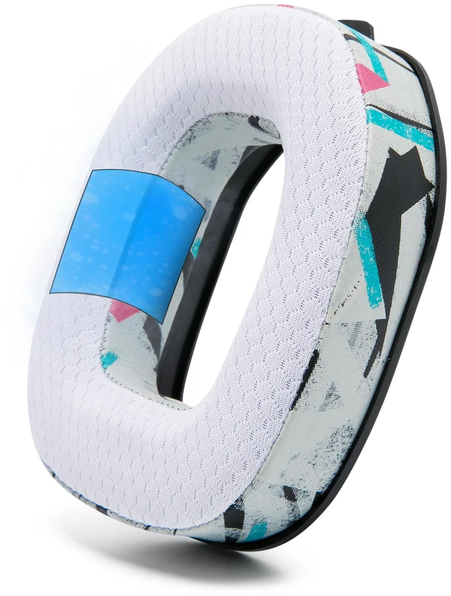 Alt view image 7 of 7 - Mod Kit A40 - Earpads & Headband Replacement for Astro A40 Gen 4 & TR Made by Wicked Cushions Cooling Gel, Enhanced Comfort & Durability 90's White