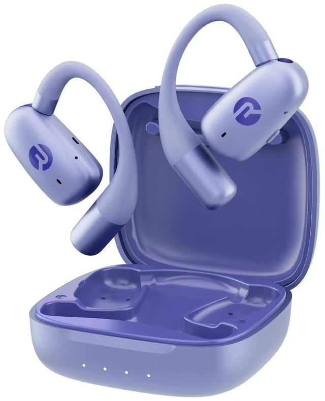 Main image of Everyday Open Ear Earbuds, Dual Mic, 40H, Purple IPX5 Water Resistant; Adjustable Earhook; Bluetooth 6.0; Open-Ear Design; Lightweight; Running/Cycling/Commuting