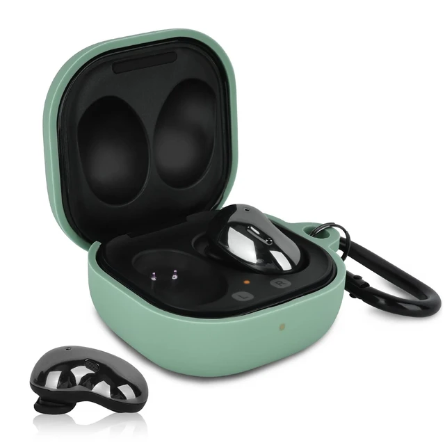 Alt view image 2 of 6 - Silicone Case Compatible with Samsung Galaxy Buds 2 Pro, 2, Live & Pro Case (Cactus Green)