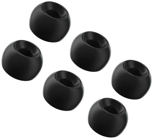 Main image of Divinus Velvet Wide Bore Silicone Eartips for 4-6mm Nozzle, Replaceable IEM Earbud Tips with Enhanced Sound Quality and Comfort (S(3 Pairs))