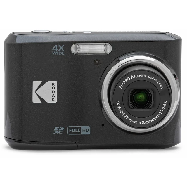 Alt view image 3 of 7 - FZ45BK PIXPRO 16MP Digital Camera Black Bundle with Lexar 64GB High-Performance 800x UHS-I SDHC Memory Card Blue Series