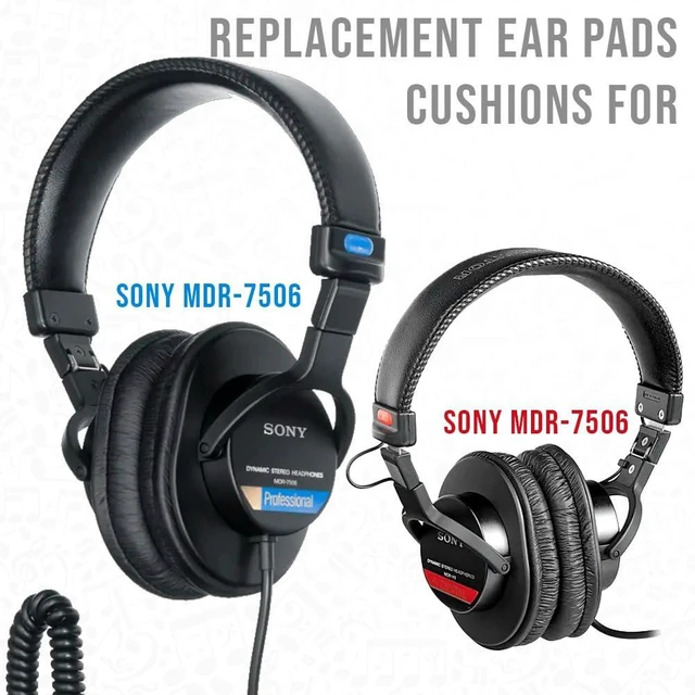 Alt view image 4 of 6 - Genuine Replacement Ear Pads cushions for MDR-7506, MDR-V6, MDR-V7, MDR-CD900ST Headphones - 1 pair (2 pieces)