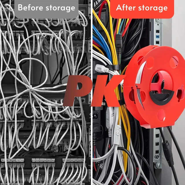 Alt view image 5 of 6 - 100 ft Extension Cord Storage Reel, Impact-Resistant Impact-Resistant Reel for Tangle-Free Cord Storage