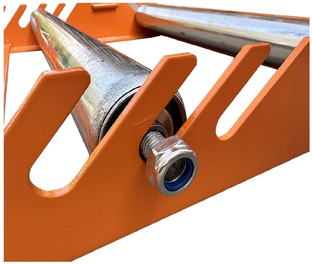 Alt view image 5 of 6 - Cable Drum Roller Reel Dispenser Cable Roller Stand for Wire Reel Diameter 30cm to 70cm width 50cm M