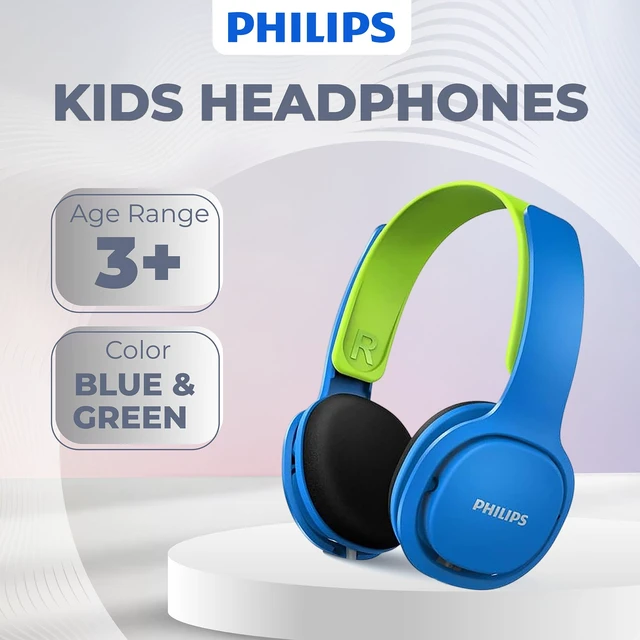 Alt view image 7 of 7 - Kids Headphones with Cord, On-Ear Wired Headphones for Kids with Comfortable Fit & Clear Stereo Sound, 85dB Volume Limiter Headset for School/Tablet/iPad/Kindle, Ideal for Boys & Toddlers