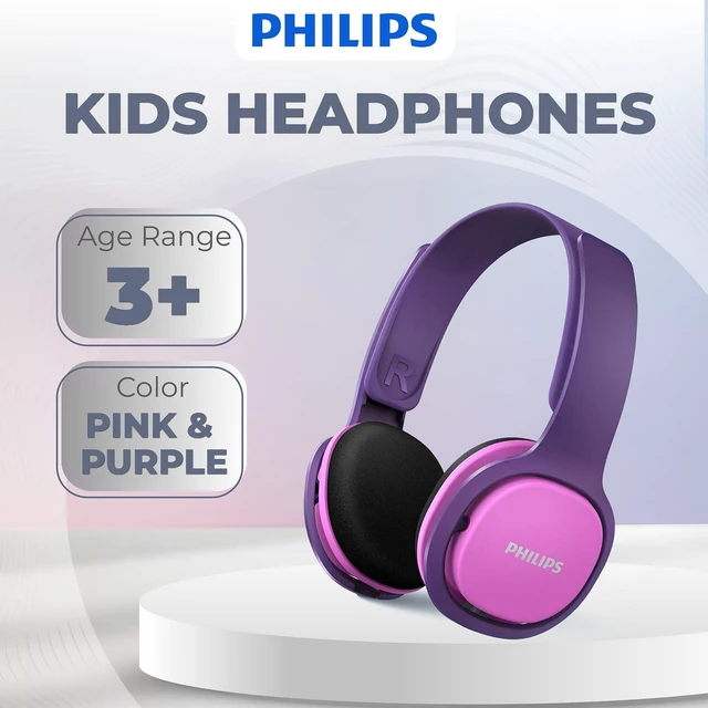 Alt view image 6 of 6 - Kids Headphones with Cord, On-Ear Wired Headphones for Kids with Comfortable Fit & Clear Stereo Sound, 85dB Volume Limiter Headset for School/Tablet/iPad/Kindle, Ideal for Girls & Toddlers