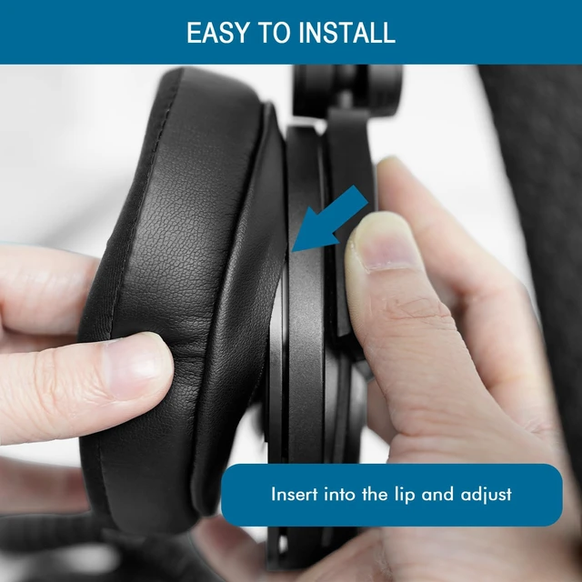 Alt view image 7 of 7 - GVOEARS Cooling Gel Earpads Cushions for Sennheiser HD280 HD280 Pro HD281 Also for HMD280 HMD281 Headsets Ear Pads, Professional Replacement Earpads Cushions, Memory Foam and Added Thickness