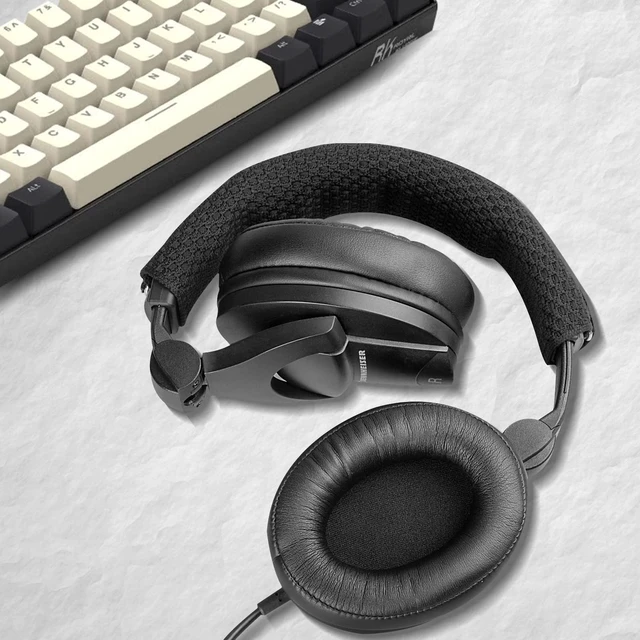 Alt view image 6 of 7 - GVOEARS Replacement Earpads Cushions for Sennheiser HD280 HD280 Pro HD281 Also for HMD280 HMD281 Headsets Ear Pads, Professional Earpads Cushions, Memory Foam and Premium Protein Leather - Black