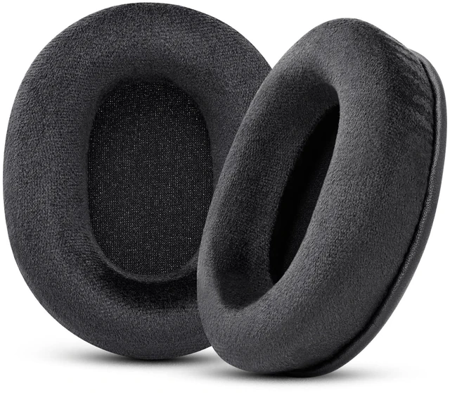 Main image of Upgrade Velour Ear Pads for Sennheiser HD280 / HD280-13 / HD280-Pro - Black Replacement Also for HD281/ HMD280/ HMD280 Pro/ HMD280-13/ HMD281/ HMD281 Pro Headphone, Earpads Cushions with Memory Foam