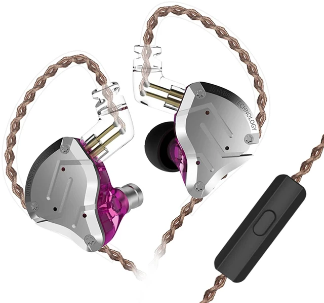 Main image of KZ ZS10 Pro 4BA+1DD in Ear Monitor Earphone 5 Driver HiFi Metal Earbuds Headphone Noise Cancelling IEM Earphone