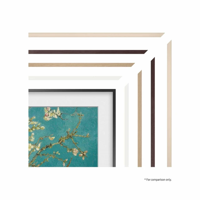 Alt view image 7 of 7 - 32 The Frame TV Customizable Bezel, Magnetic, Quick and Easy Installation, VG-SCFC32SGMZA, 2023, Sand Gold Metal