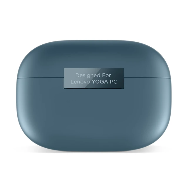 Alt view image 4 of 7 - TWS Earbuds Yoga PC Edition Tidal Teal Active Noise Cancellation Bluetooth 5.3 Wireless Earbuds ENC 3-Mic Clear Calls AI EQ Mode Switch for Gaming, Movies, Music, and Meetings