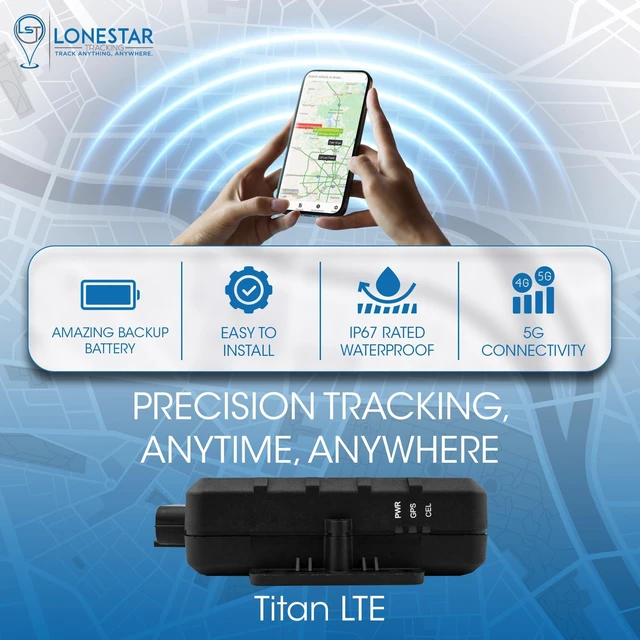 Alt view image 4 of 7 - Titan LTE Hidden GPS Tracker for Cars, Trucks and Fleet, 4G/5G Hidden GPS Tracker for Cars, Trucks, Fleets, and Assets with Real-Time Location Monitoring and Subscription Service Required