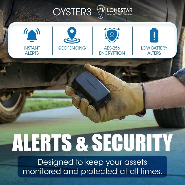 Alt view image 3 of 7 - Oyster3 Waterproof GPS Tracker for Vehicles & Trailers, 4G/5G Hidden GPS Tracker with Rugged Waterproof Housing, Multi-GNSS Tracking, Long Battery Life, and Asset Monitoring Capabilities