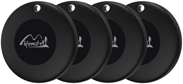 Main image of Air Tracker Tags for Android 4 Packs, Certified by Google Find Hub Bluetooth Tracker for Google Find Hub (Find My Device) App, Item Finder Locator for Keys, Luggage, Backpack