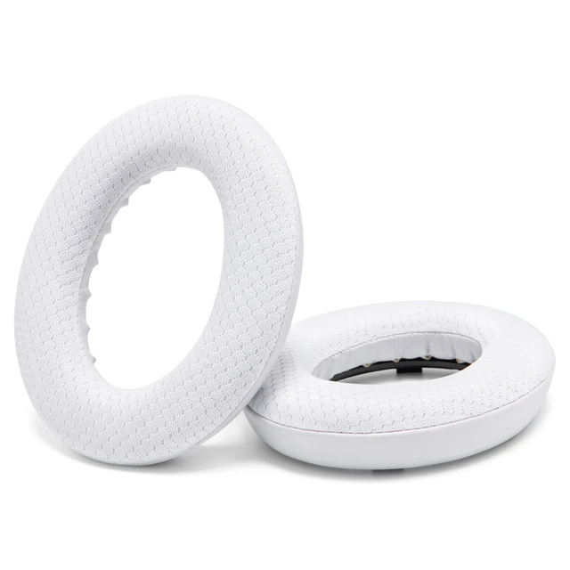 Alt view image 7 of 7 - Freeze QC Ultra - Cooling Gel Earpads for Bose QuietComfort Ultra 1 & 2 Made by Wicked Cushions Breathable Fabric, XL Ear Opening & Thickness, Cooler For Longer White