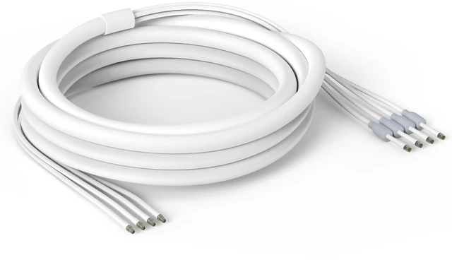Main image of UltraFlex-Quad: Low-Loss Quad-195 Extension Cable, 20 ft Four cables for 4x4 MIMO SMA female to SMA male Outdoor rated with weatherproof boots For 4G/5G routers, gateways