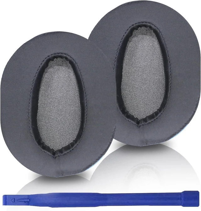 Main image of WH-CH710N Replacement Earpads Ear Cushions, Ear Pads for Sony WH-CH700N, WH-CH710N, WH-CH720N Headphones, Ear Cushions with Soft Ice Silk, Ear Comfort Memory Foam (Black)