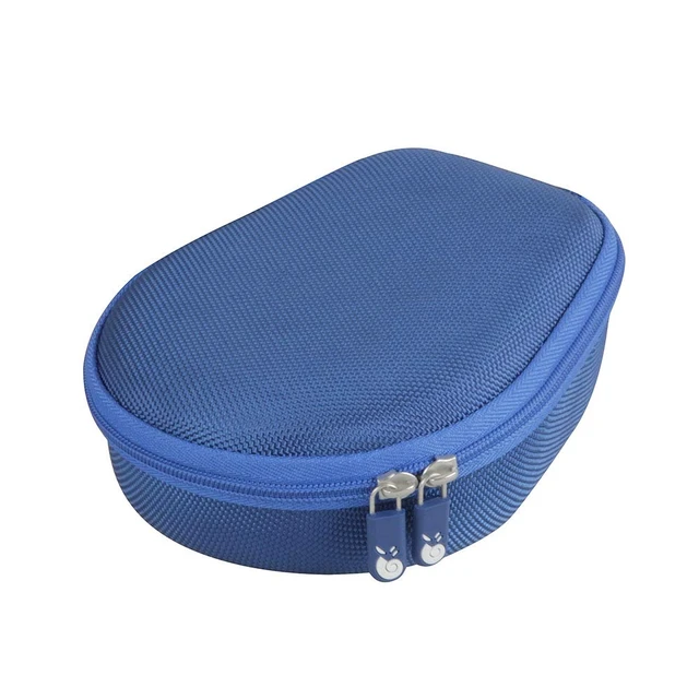 Alt view image 4 of 7 - Case for AfterShokz Trekz Air/AfterShokz Aeropex/Titanium Mini/Shokz OpenRun Pro/SHOKZ OpenRun Pro 2 Open Ear Wireless Bone Conduction Headphones AS650 / AS800 (Ocean Blue)(Only Case)