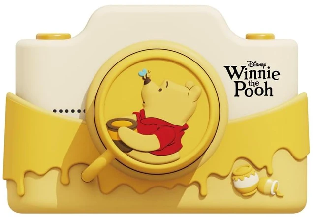 Main image of Winnie the Pooh Official Licensed Kids Camera, 3" Touchscreen Digital Video Camcorder, 48MP Photo, 16GB SD Card, Birthday Gift for Ages 4, 5, 6, 7+ (Model K) by kiimento