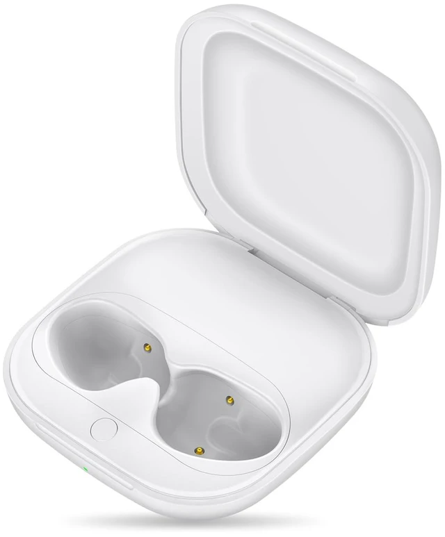 Main image of Charging Case Replacement Compatible for Beats Fit Pro, Wireless Charger Case with Sync Button, 700mAh Built-in Battery, Charge Earbuds 3 Times, White