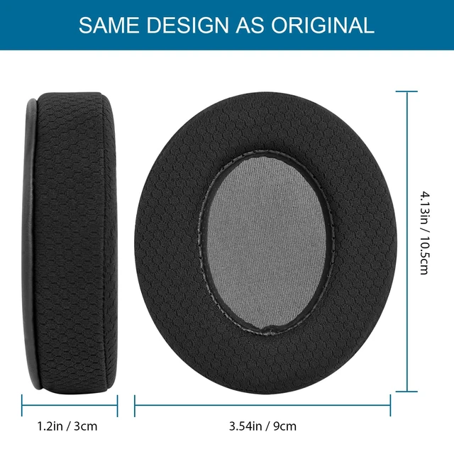 Alt view image 5 of 7 - GVOEARS Ear Pads Cushions Compatible with Sennheiser HD280 HD280 Pro HD281 Also for HD280-13 / HD281 / HMD280/ HMD280 Pro/ HMD280-13/ HMD281/ HMD281 Pro Headphone, Memory Foam and Added Thickness