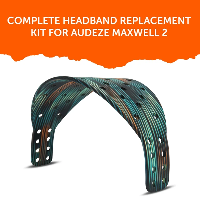 Alt view image 6 of 7 - Mod Kit Maxwell 2 - Earpads, Headband & Side Plates for Audeze Maxwell 2 Made by Wicked Cushions Extra Wide Silicone Headband, Magnetic Plates & Gel Earpads For Maxwell 2 & 2ANC The Simulation