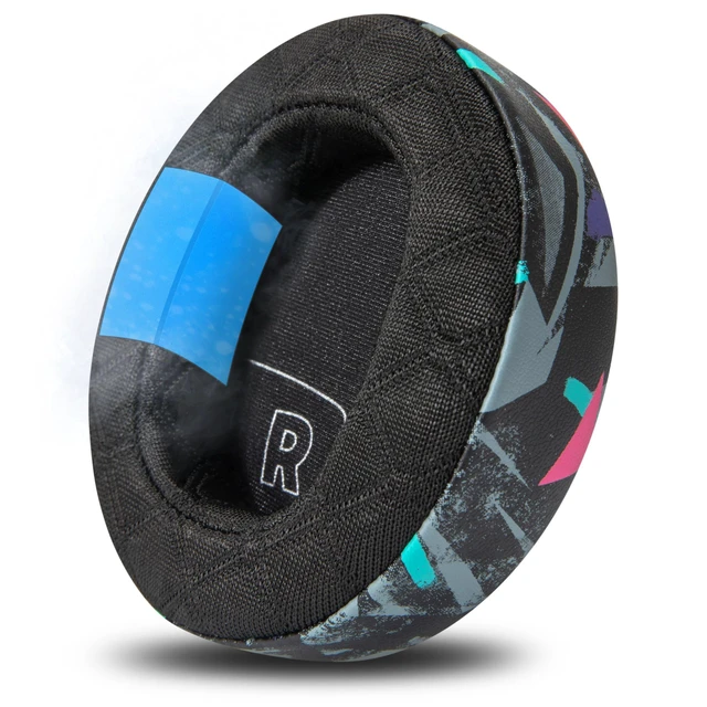 Alt view image 7 of 7 - Mod Kit Maxwell 2 - Earpads, Headband & Side Plates for Audeze Maxwell 2 Made by Wicked Cushions Extra Wide Silicone Headband, Magnetic Plates & Gel Earpads For Maxwell 2 & 2ANC 90's Black