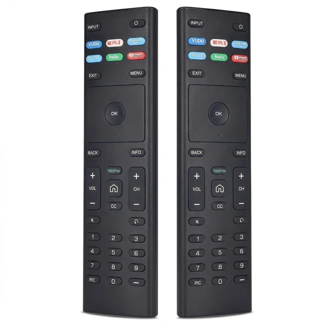 Main image of for VIZIO Smart TV Remote,Compatible with VIZIO Universal Remote Control Replacement XRT136Pack of 2(for Vizio TV)