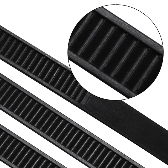 Alt view image 3 of 7 - 180 PCS Push Mount Zip Ties, Nylon Car Mount Wire Ties Snap in Cable Zip Ties, Black Push Mount Cable Ties Automotive Zip Ties Fastener Wire Harness Clips for Wire Tying (6-Types)