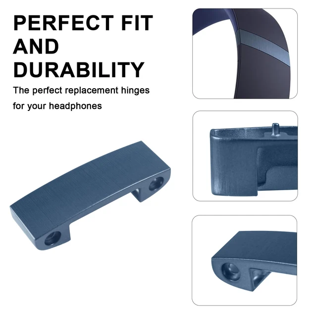 Alt view image 4 of 7 - Studio Pro Replacement Headband & Hinge Replacement for Beats Studio Pro Headphone,Durable Parts Accessories Repair Kit Set(Navy)