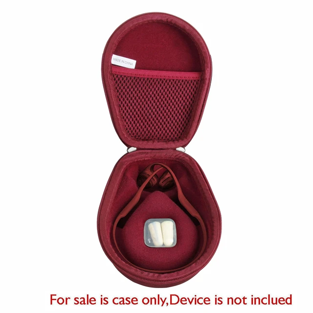 Alt view image 2 of 6 - Case for AfterShokz Trekz Air/AfterShokz Aeropex/Titanium Mini/Shokz OpenRun Pro/SHOKZ OpenRun Pro 2 Open Ear Wireless Bone Conduction Headphones AS650 / AS800 (Canyon Red)