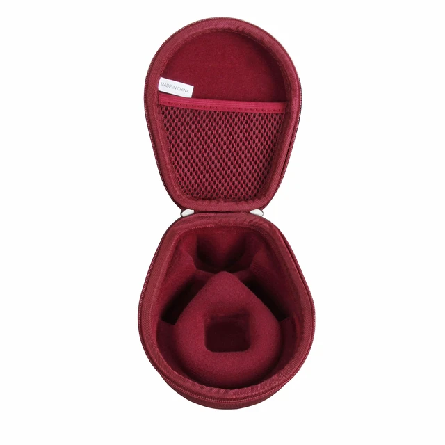 Alt view image 3 of 6 - Case for AfterShokz Trekz Air/AfterShokz Aeropex/Titanium Mini/Shokz OpenRun Pro/SHOKZ OpenRun Pro 2 Open Ear Wireless Bone Conduction Headphones AS650 / AS800 (Canyon Red)