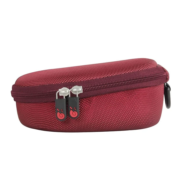Alt view image 5 of 6 - Case for AfterShokz Trekz Air/AfterShokz Aeropex/Titanium Mini/Shokz OpenRun Pro/SHOKZ OpenRun Pro 2 Open Ear Wireless Bone Conduction Headphones AS650 / AS800 (Canyon Red)
