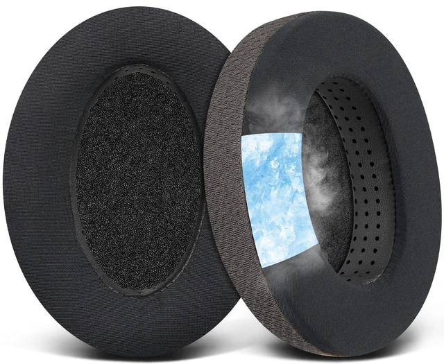 Main image of Cooling-Gel Earpads Cushions Replacement for Sennheiser HD650, HD660 S, HD660S2, HD600, HD6XX, HD58X, HD580, HD565, HD545, HD535 Headphones, Ear Pads with Ice Silk Fabric - Light Coffee