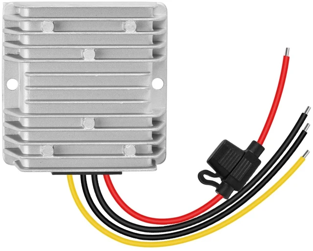 Main image of 20A 240W DC 24V 36V 48V Step Down to 12V Converter Buck Regulator Reducer Golf Cart Voltage Converter Waterproof Transformer with Fuse