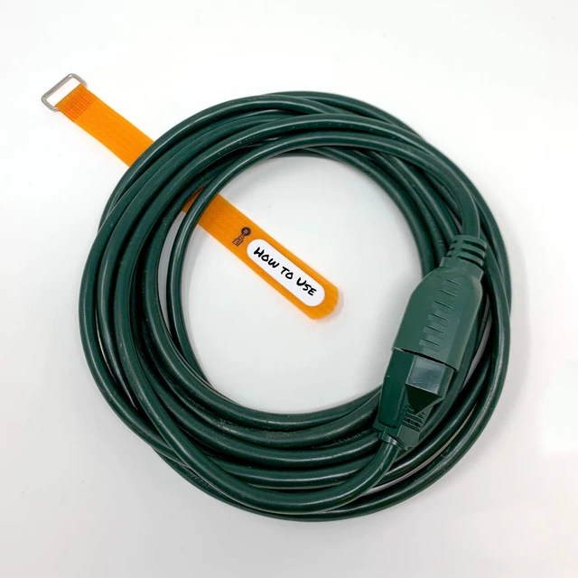 Alt view image 7 of 7 - Cinch-Straps - 8" 18-Pack (Orange) Features Buckle and Label for Cord Identification, Reusable Multi-Purpose Securing Cable Straps, Cord Wrap, Cord Organizers