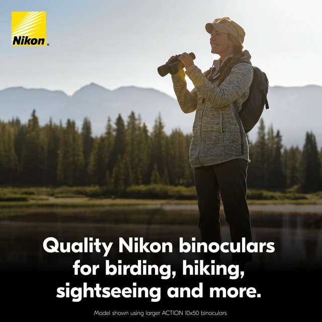 Alt view image 6 of 7 - Action 10x42 Binocular Multilayer-Coated Optics, Bright, Wide View, 10x Power, Turn-and-Slide Adjustable eyecups and Tripod-Ready Porro-Prism Design