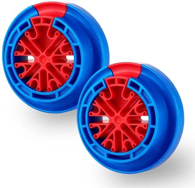 Main image of Wire Comb for Network Ethernet Cable Management Organizer Tool with Cat5 Cat6 Wire Straightener Low Voltage PSU Organizing Tool (2 Pack Blue Red)