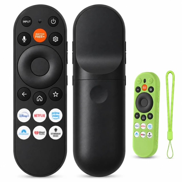 Main image of XRT290 Replacement Voice Remote with Protective Case Included for ONN Powered by Vizio TVs