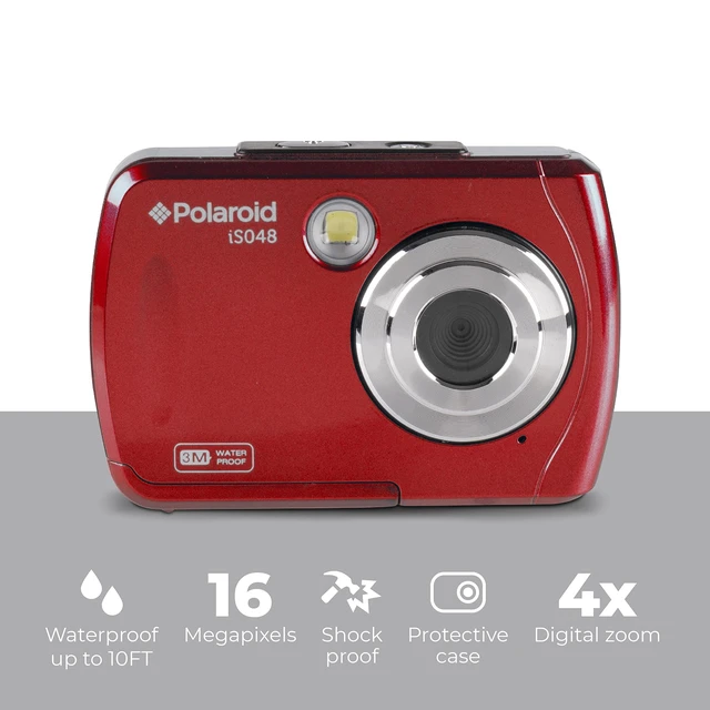 Alt view image 2 of 7 - IS048 Waterproof Instant Sharing 16 MP Digital Portable Handheld Action Camera