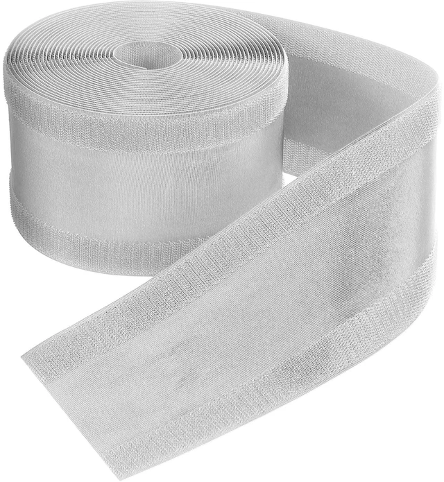Alt view image 5 of 7 - Carpet Cord Cover Floor Cable Protector, 4 Inch X 50 Feet, Gray Hook Loop Adhesive Design, Carpet Wire Cover, Floor Cable Management, Prevents Tripping, for Office Carpet Organized Protect