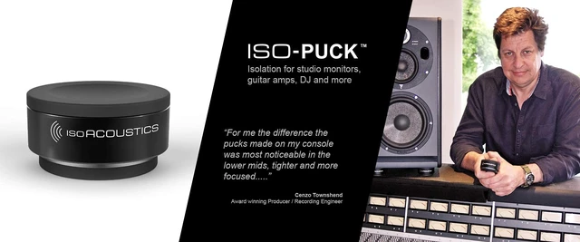 Alt view image 7 of 7 - Iso-Puck Series Acoustic Isolators (Iso-Puck, 20 lbs max/Unit, 2-Pack)