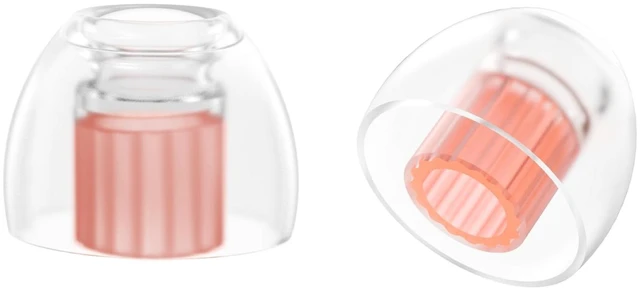 Main image of W1 for IEM - S - Patented Medical-Grade Silicone Ear Tips, Double W-Shaped Tube Core, More Stability